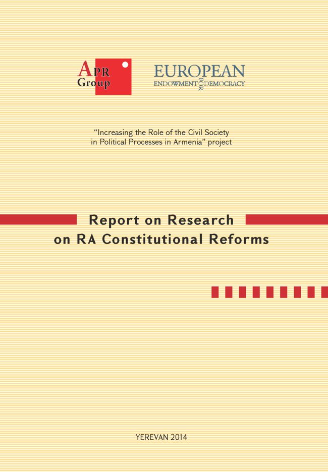 Report on Research of RA Constitutional reforms C ENG